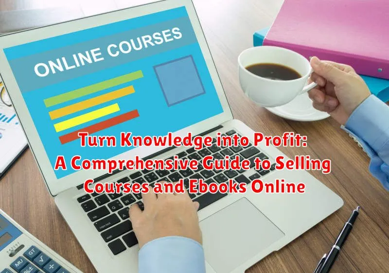 Turn Knowledge into Profit: A Comprehensive Guide to Selling Courses and Ebooks Online
